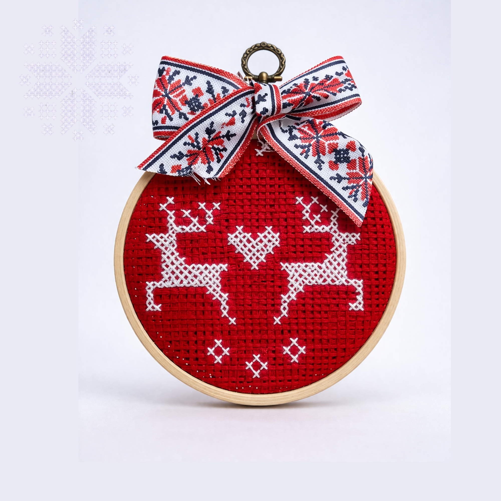 palestinian tatreez christmas decor – embroidery hoop palestinian tatreez christmas decor – embroidery hoop